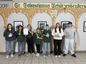 Siegerehrung Schießsport im Bezirk